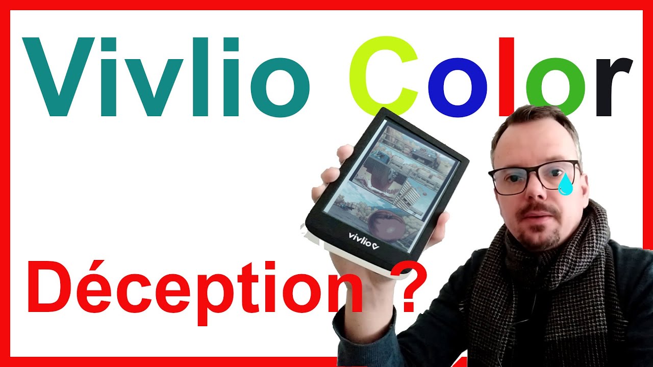 Test Liseuse Vivlio Color : la couleur au service de la BD et de la voix -  Les Numériques