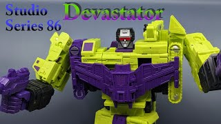 Chuck's Reviews Transformers Studio Series 86 Devastator