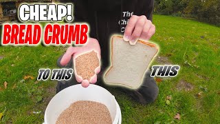 How to make cheap fishing bread crumbs, so you can catch more fish!