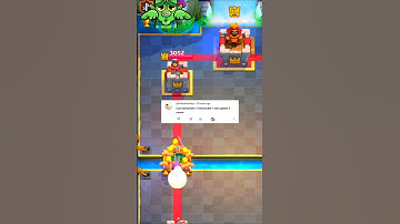 can barbarians + firecracker + dart goblin 3 crown 👑 #clashroyale