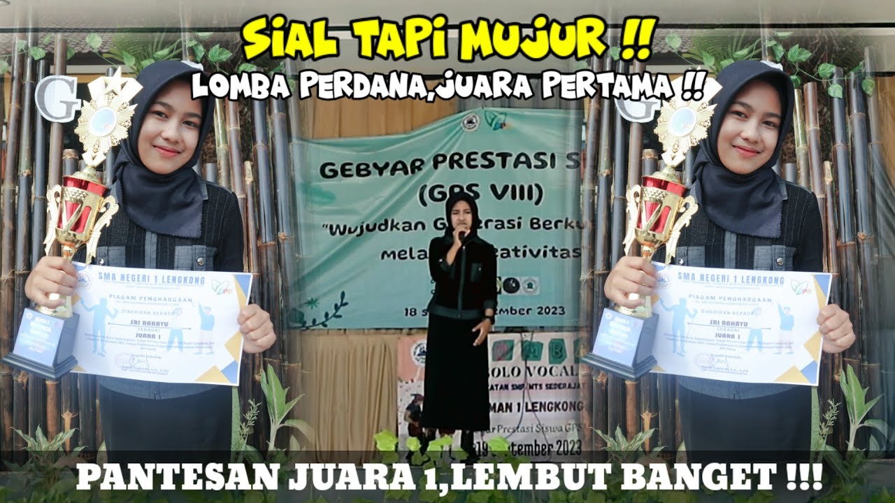 WAWW!!LOMBA PERDANA LANGSUNG JUARA PERTAMA!!JUARA 1 SOLO VOCAL GPS SMAILE 2023 || SIAL - MAHA LINI WAWW!!LOMBA PERDANA LANGSUNG JUARA PERTAMA!!JUARA 1 SOLO VOCAL GPS SMAILE 2023 || SIAL - MAHA LINI