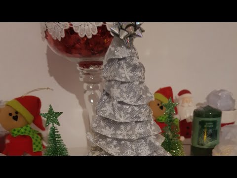 Vidéo: Sapin De Noël DIY Style Artichaut Fait De Rubans