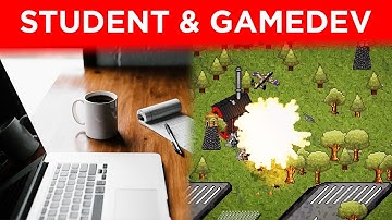 A Day in the Life of a Game Developer and High School Student