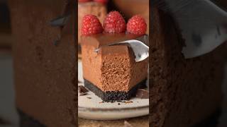 The Best No-Bake Chocolate Cheesecake #nobakedessert