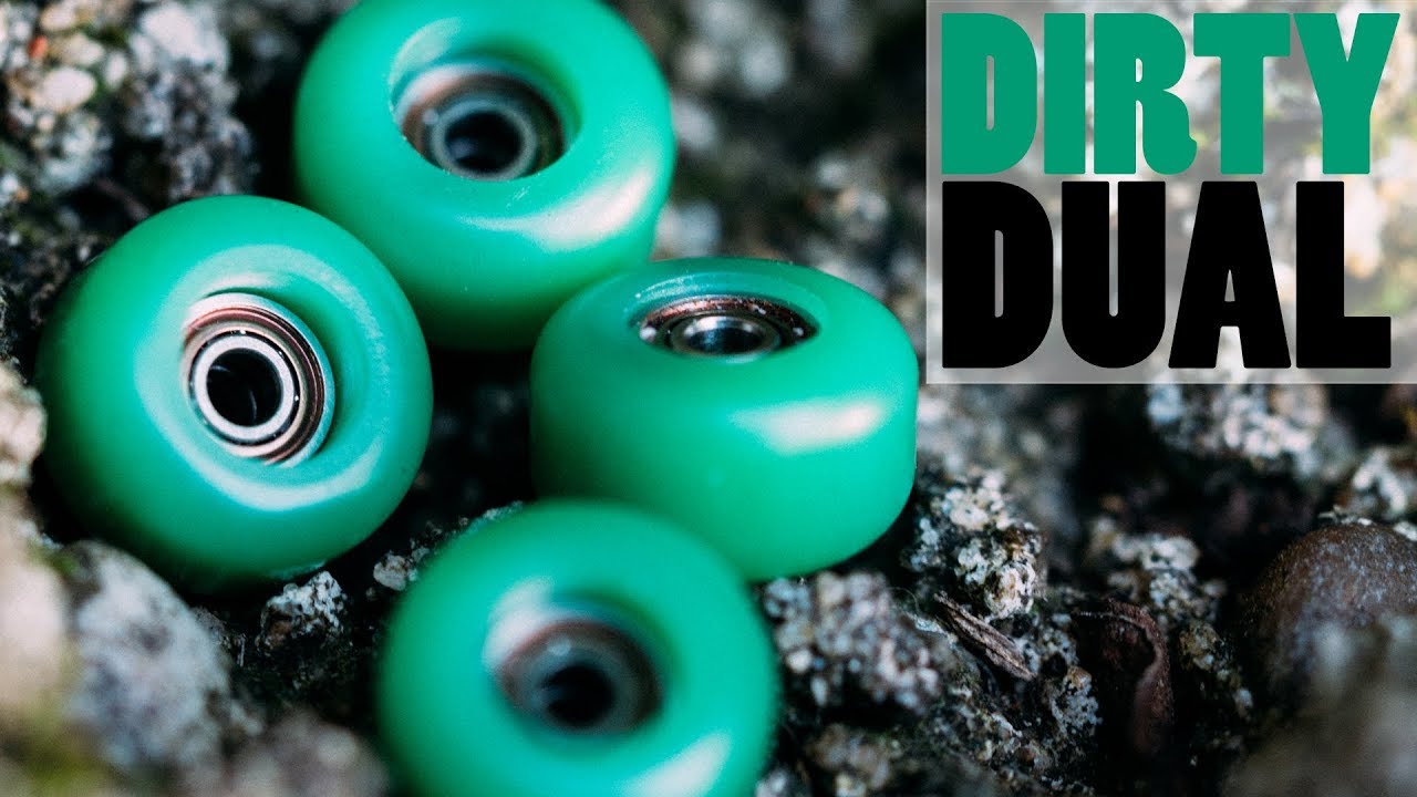 DIRTY Fingerboards Dirty Dual Bearing Wheels Product Blog YouTube