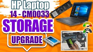 How to Upgrade SSD Storage on HP Laptop 14-cm0033la | HDD to SSD Speed Boost