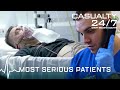  urgent treatment the most serious medical cases  casualty 247 every second counts