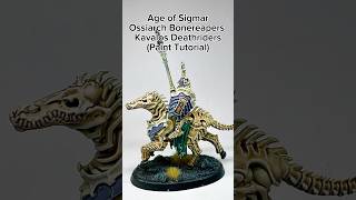 Ossiarch Bonereapers Deathriders #warhammer  #miniature #painting #tutorial #tips #ageofsigmar