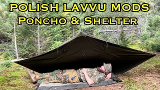 Polish Lavvu Mods  Poncho and Shelter tips and tricks