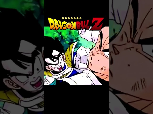 Kid Gohan Defends Goku and Disrespects Vegeta in Dragon Ball Z! #shorts #dragonballz class=
