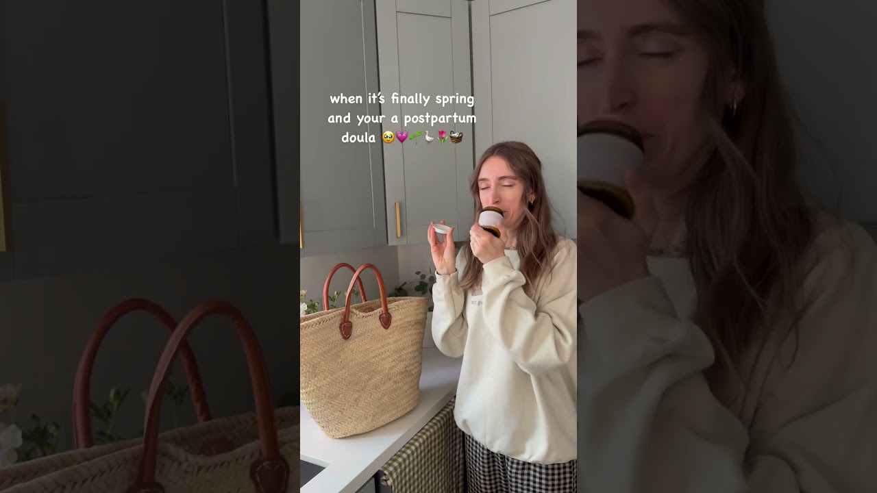 🧺 some spring additions to my postpartum doula basket 💗🌱🌷🪿