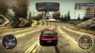 Need for Speed Most Wanted Speedtrap Masterson & Route 55 on AI mode