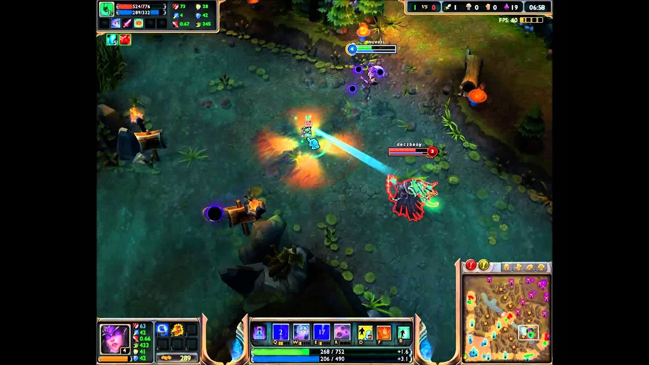 Syndra combo on thresh lantern