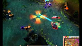 Syndra combo on thresh lantern