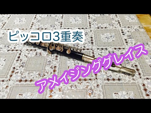【ピッコロ3重奏】vlogアメイジンググレイス