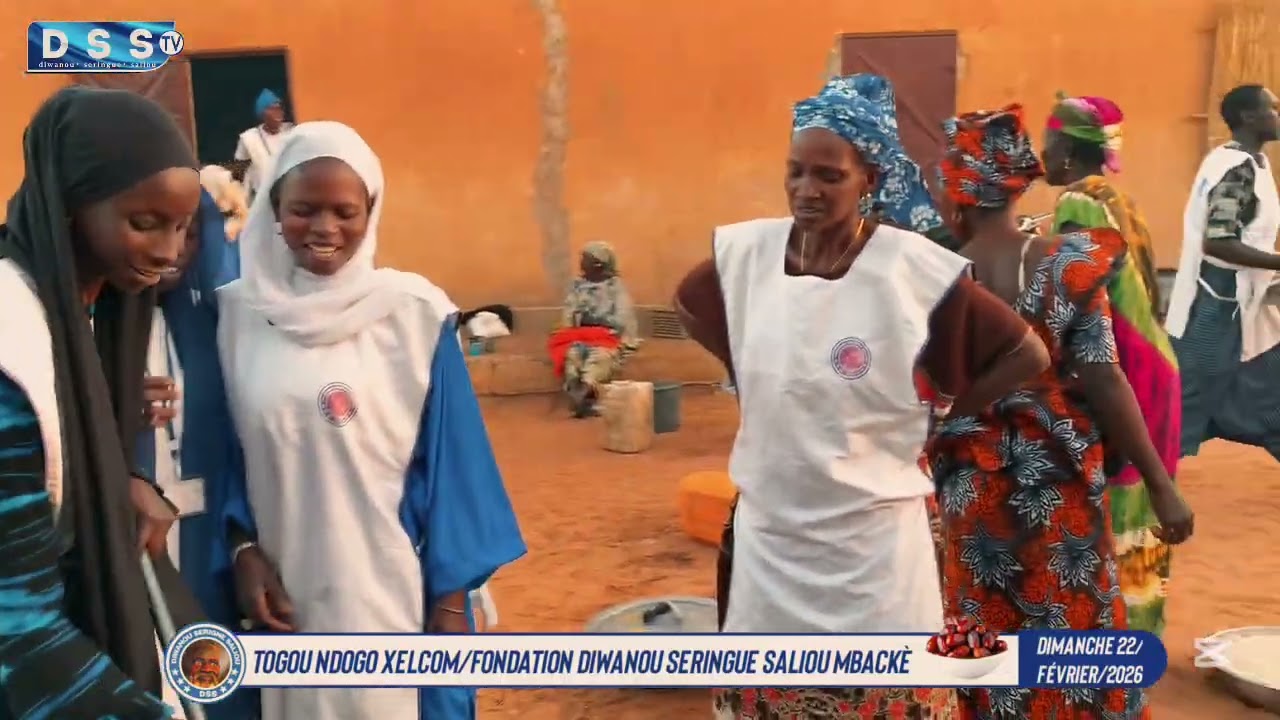 NDOGOU KHÈLCOM 🥰 AK FONDATION DIWANOU SERINGUE SALIOU MBACKÈ 🥰🤍💙  DARAY DAROU MINANE 11 