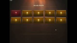 [CSN:S] Open 100 Epic Decoder