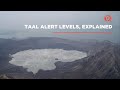 Taal Volcano alert levels, explained