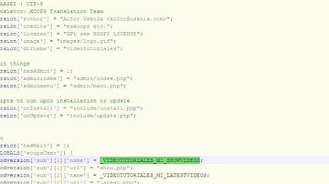 crear modulo xoops 2.5 parte1 video 2 por http://www.esxoops.com