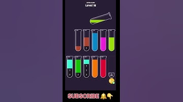 Colour Sorting / Water Sort Puzzle 🌈 | Relaxing & Satisfying Gameplay #arcadegames #gaming