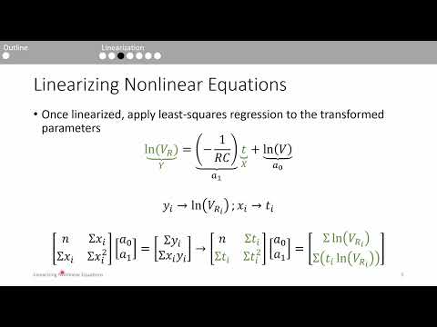 Numerical Methods: Linearizing