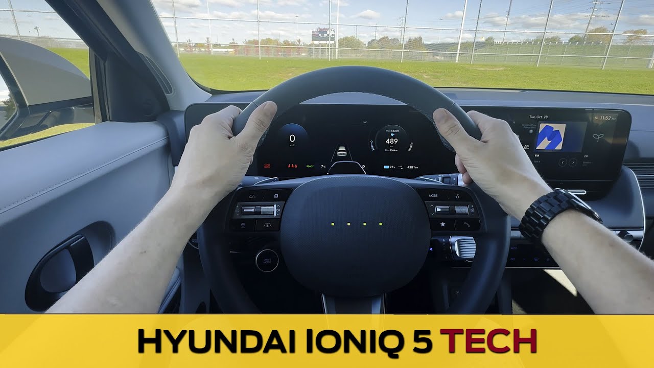 Steering Wheel, Cluster and HUD in the Hyundai Ioniq 5 (2025-2026)