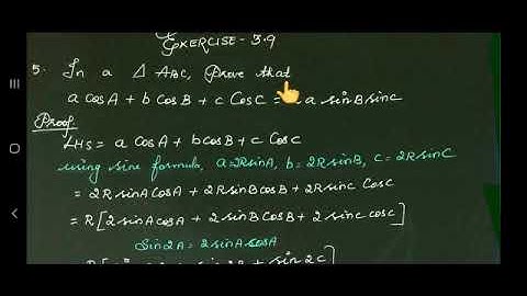 CLASS 11TH/ MATHS /UNIT 3/ EXERCISE 3.9/Q.No.5