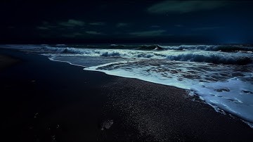 Sleep For 11 Hours Straight, High Quality Stereo Ocean Sounds Of Rolling Waves For Deep Sleeping