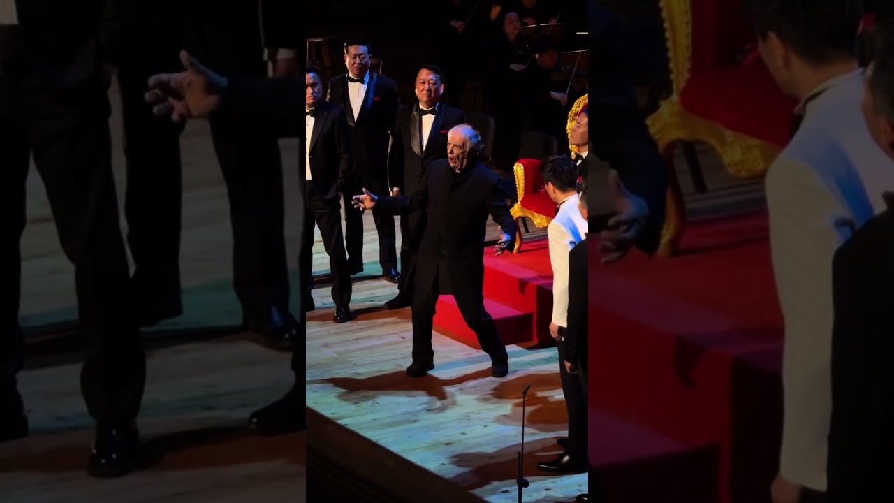 Maestro Leo Nucci - Rigoletto a Shanghai 03.09.2025