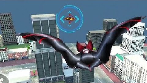 Flying Bat Transform Robot Moto Bike Robot Games - Android Gameplay