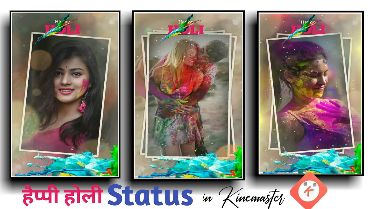 Holi Status Video Editing | Holi Whatsapp Status Video Editing | Holi Special Status Editing 2021