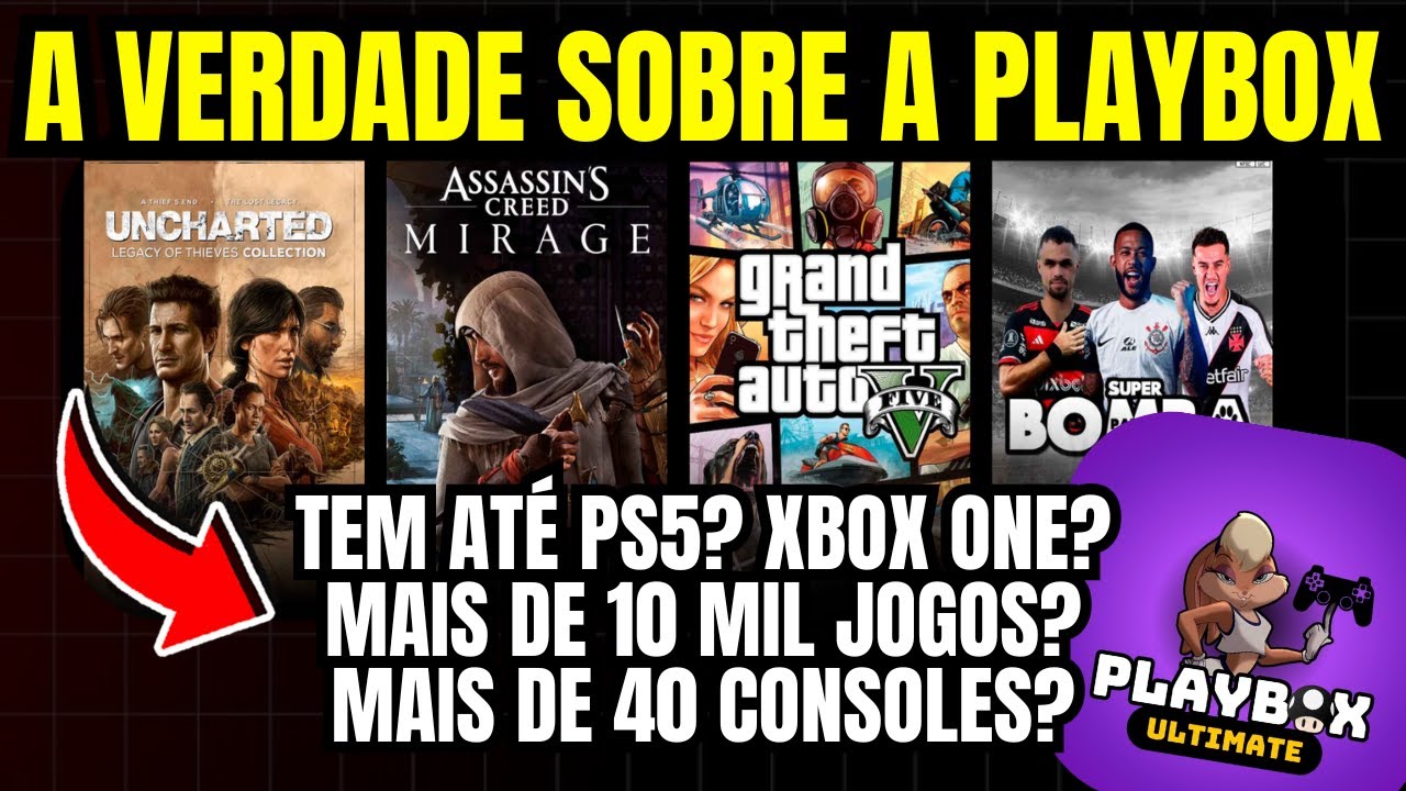⚠️ A VERDADE SOBRE A PLAYBOX!  Sistema Multijogos da PLAYBOX FUNCIONA MESMO?