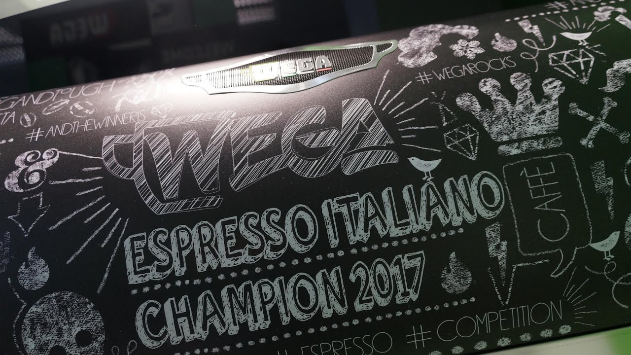 Wega Espresso Italiano Champion 2017 YouTube