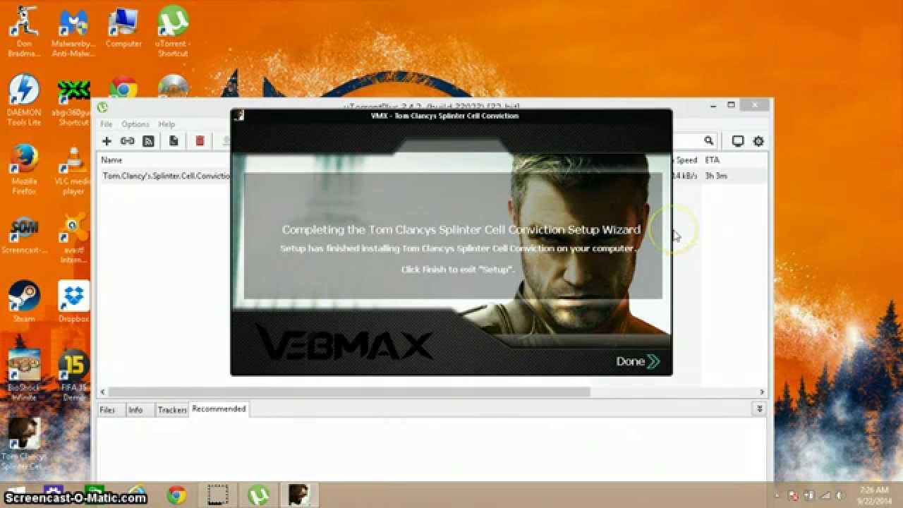 How to download splinter cell conviction for free torrent youtube