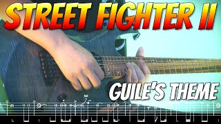 Street Fighter II - Guile's Theme - Metal Guitar Cover - Tab