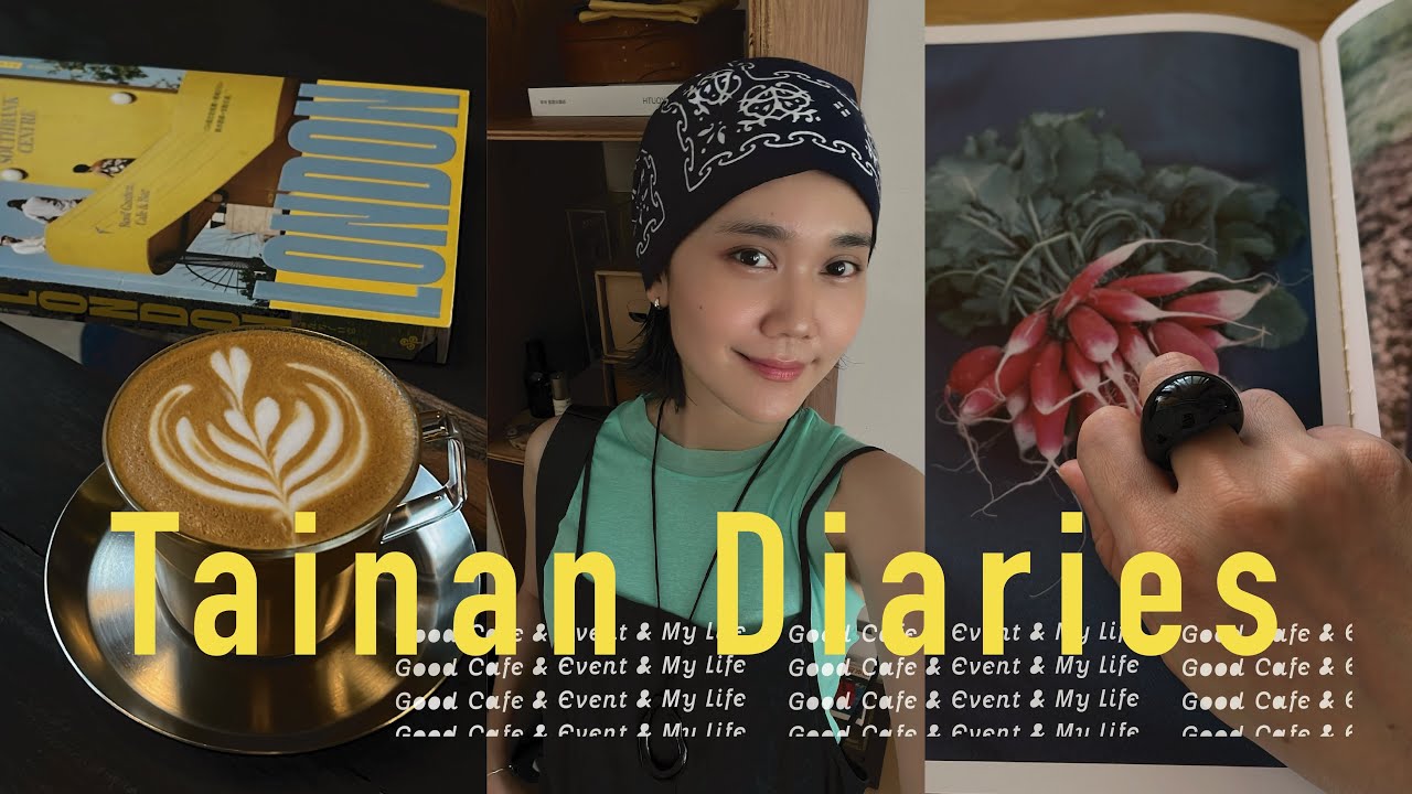 🇹🇼 Tainan Vlog｜台南咖啡 x 逛街 x 選物｜Exploring Tainan with the BEAMS Map｜Coffee, Shopping & Local Picks