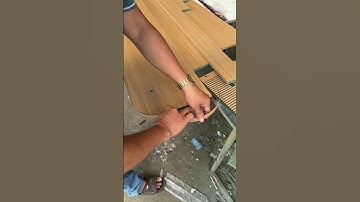 Cách dán chỉ gỗ MDF nhanh – đều – không bị lệch | Quick Tip: How to Glue Trim Like a Pro