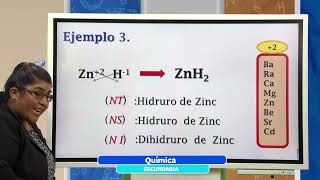 Química - Compuestos binarios hidrogenados Química - Compuestos binarios hidrogenados
