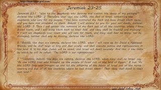 Jeremiah 23-25