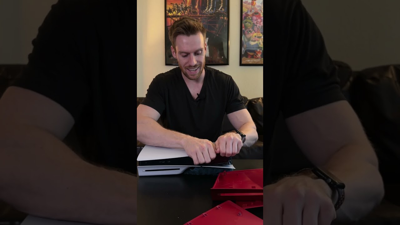 How To Swap Panels on Your Slim PlayStation 5 #shorts