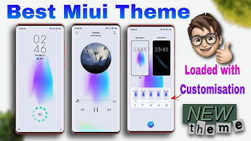 Customisable Miui Theme - Full of Features🔥| Amazing System Ui,Charging Animations & Lockscreen🔥