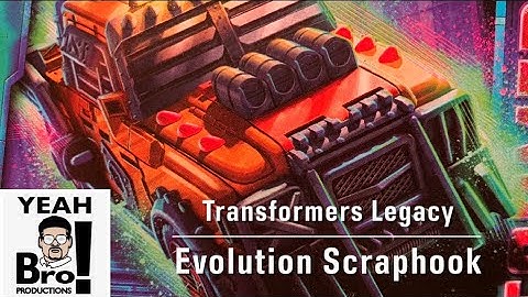 Transformers Legacy Evolution deluxe Scraphook video review. Incredible design figure. The best?