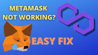 Metamask Wallet Not Working Polygon/Matic - Easy Quick Fix Tutorial 2023
