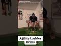 Agility Ladder Fielding - baseball and softball players! #softball #athletedevelopment #baseball