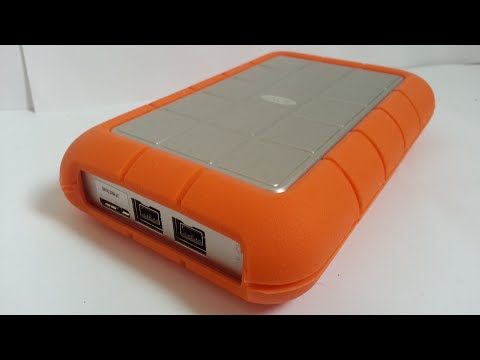 LaCie Rugged Triple 2TB External Hard Disk Drive