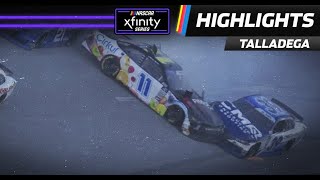The Big One strikes late at Talladega | NASCAR Xfinity Series