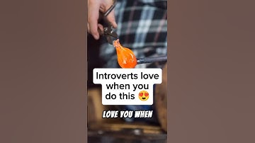 Introverts love you when you do this 😍 #introvert #shorts