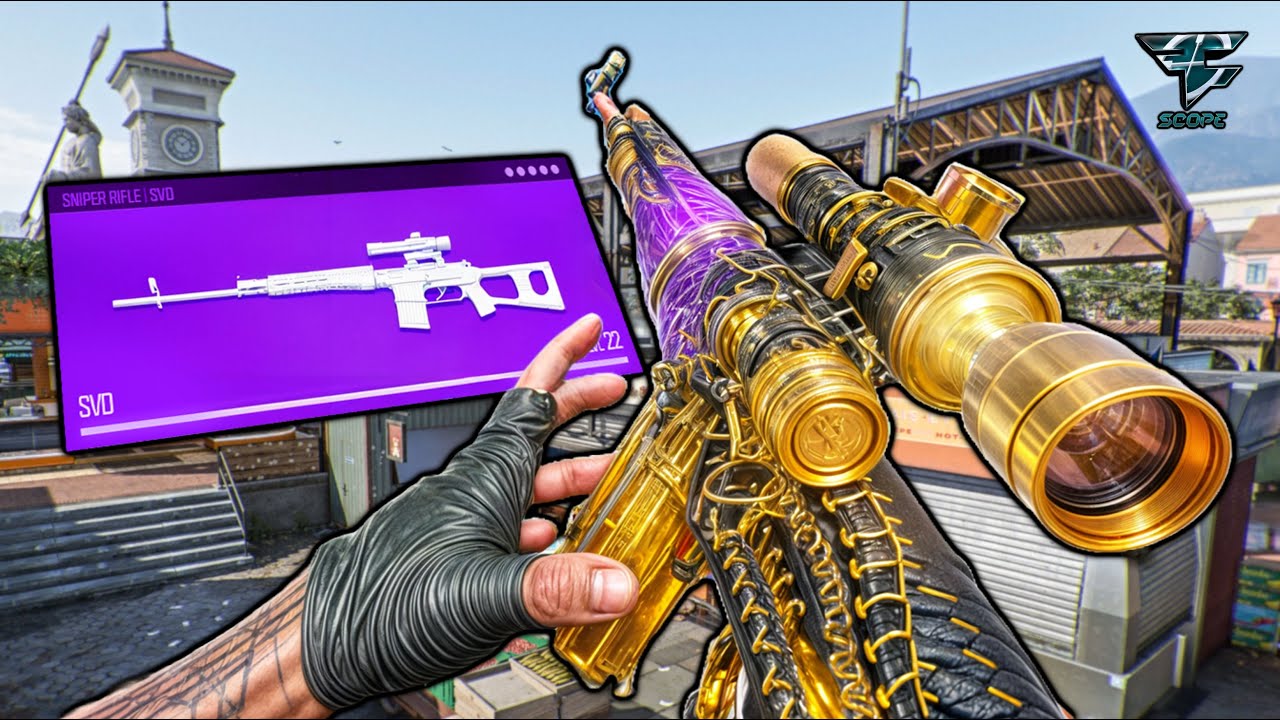 Faze Quick Scopes I Used FaZe Scopes Viral SVD Class on Black ops 6.. - YouTube
