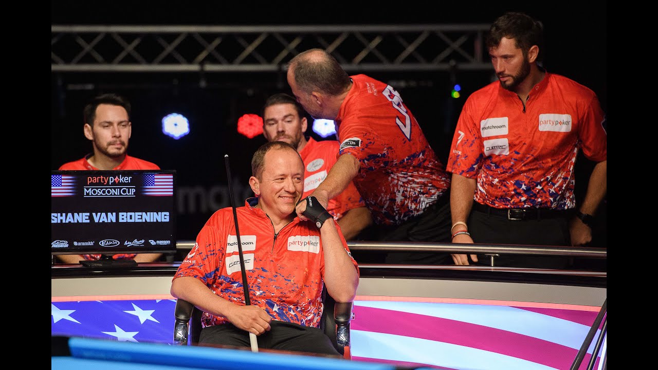 Albin Ouschan vs Shane Van Boening | 2020 Mosconi Cup