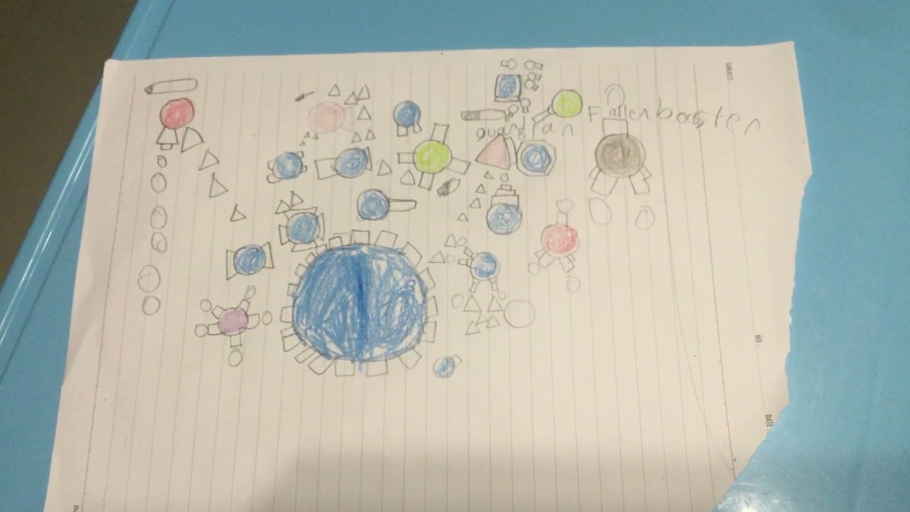 Diep io drawing:Mothership vs guardian of the pentagons vs fallen booster